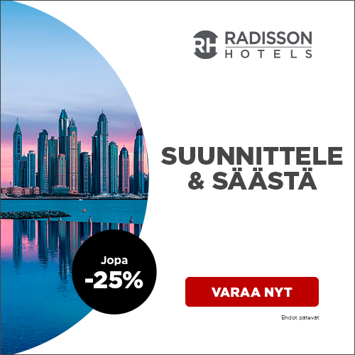 Suunnittele ja säästä: Varaa hotelliyö etukäteen ja säästä jopa 25 %!