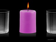 Aihio Aino Aalto® kynttilä, fuksia