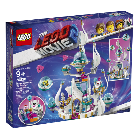 LEGO Movie 2 70838 Kuningatar Tahdontähdeksin ”Ei niin paha” -Avaruuspalatsi