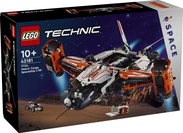 LEGO Technic 42181 VTOL Raskaan Kuorman Avaruusalus LT81 - Käytetty