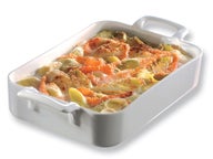 Revol Belle Cuisine posliinivuoka 30 x 21,5 cm, valkoinen