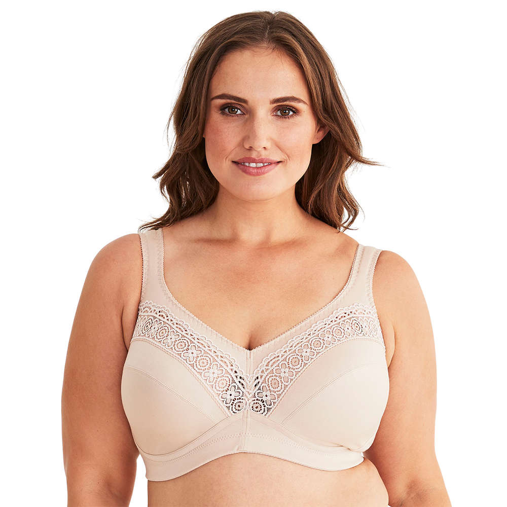 Swegmark Cotton Star kaaritueton rintaliivi beige
